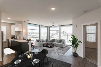 Floor to ceiling windows